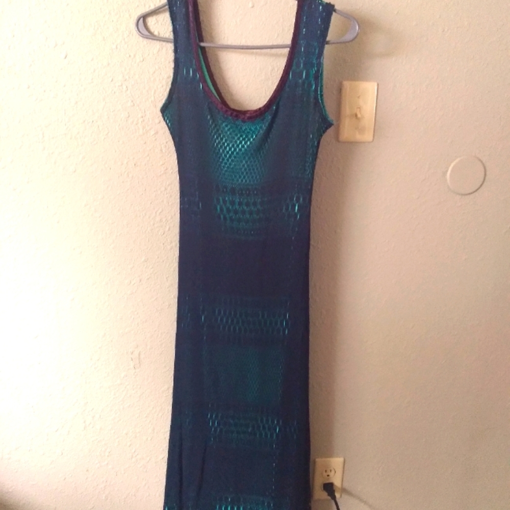 Mid length lace dress